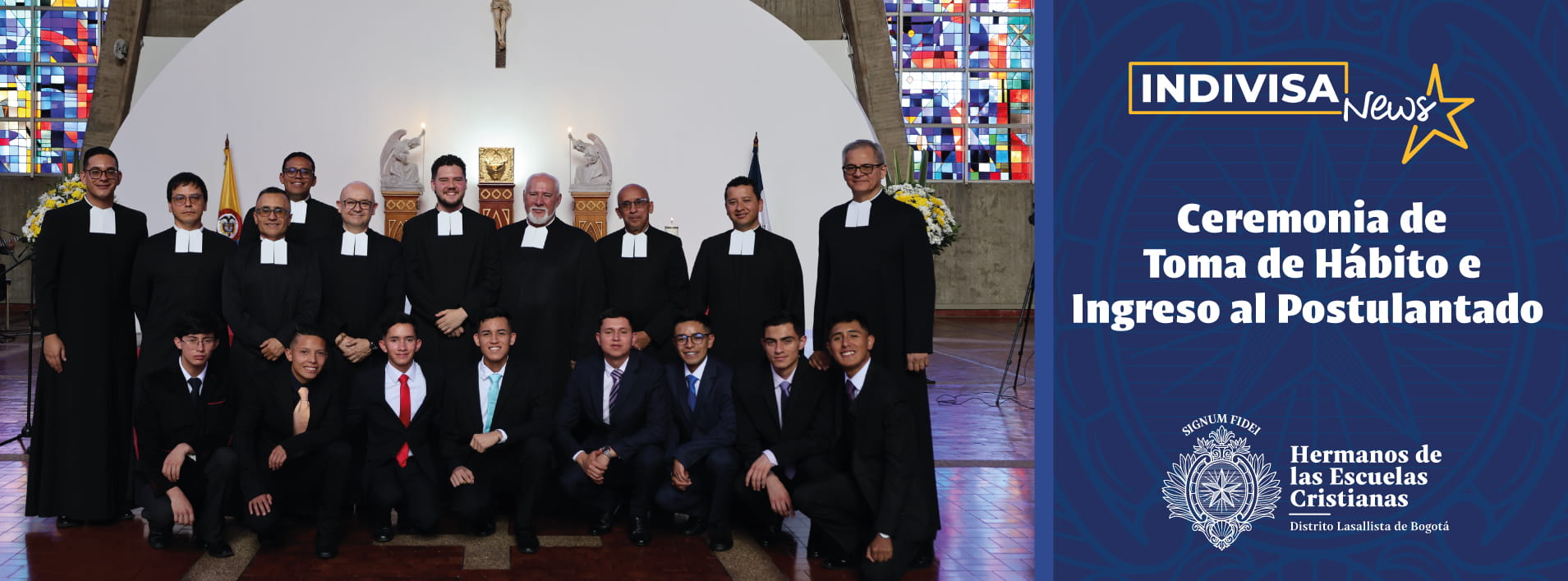 Ceremonia de Toma de Hábito e Ingreso al Postulantado