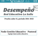 Pensando en Red No. 07 - Desempeño de la Pruebas Saber 11º (2014 - 2022)