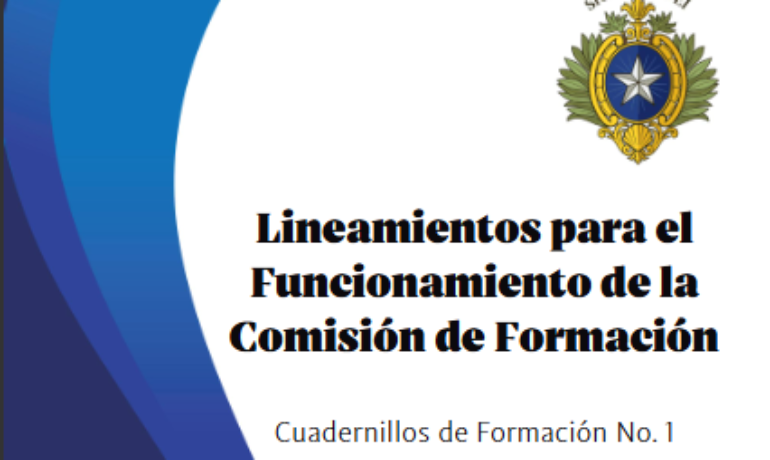 Lineamientos para el Funcionamiento de la Comisión de Formación